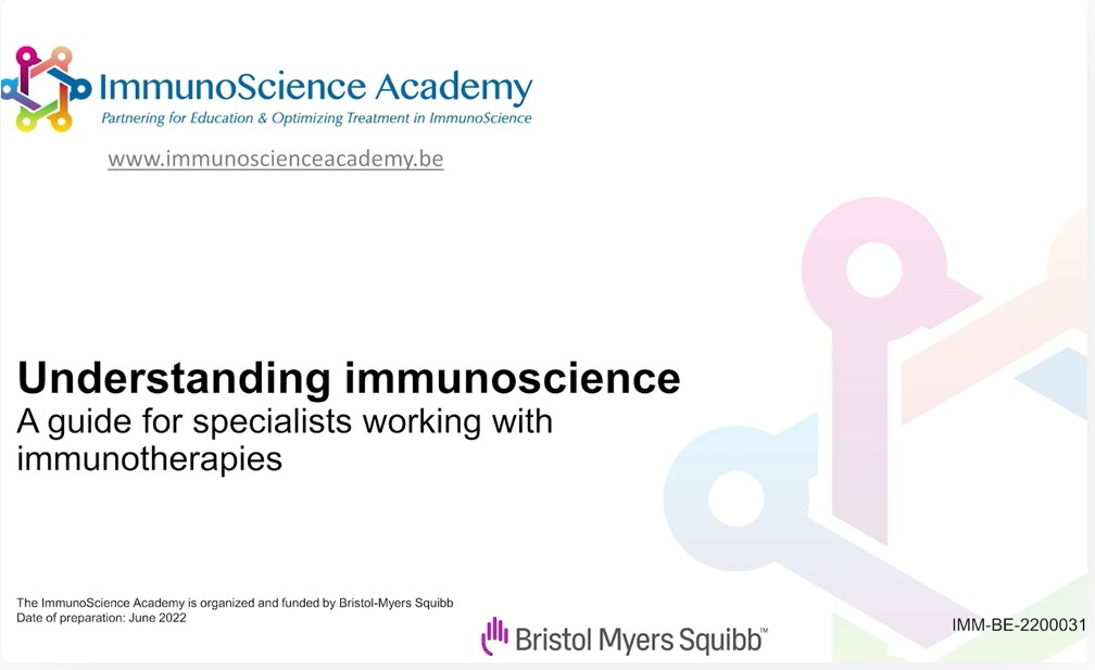 Understanding immunoscience